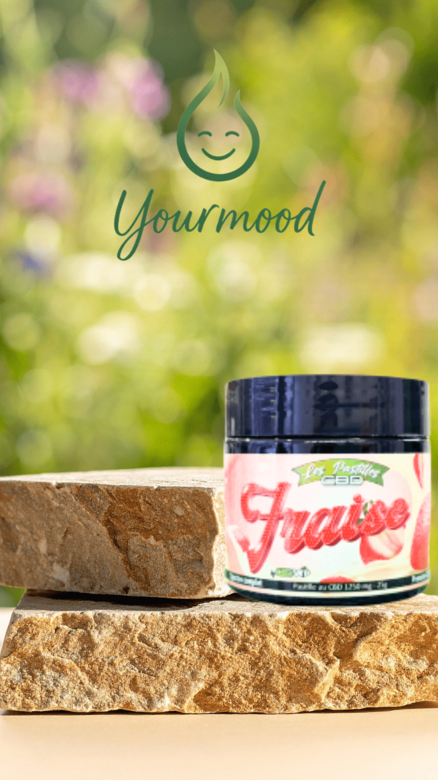 Pastilles CBD Fraise