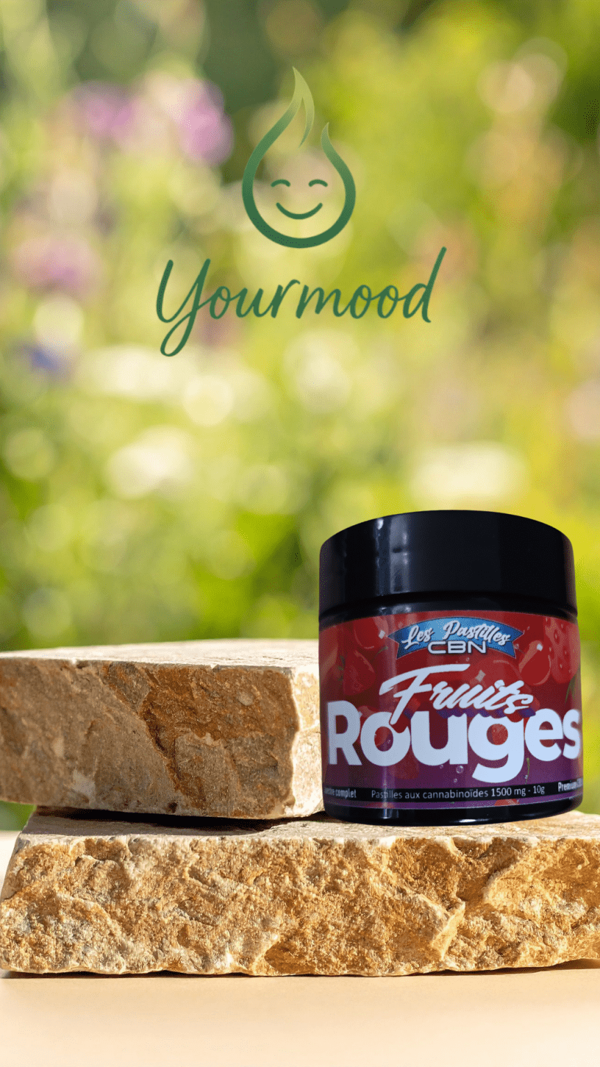 Pastilles CBD Fruits Rouges
