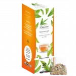 Infusion CBD Relaxation en sachet, un mélange de plantes bio et de CBD à spectre complet pour favoriser la détente.