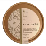 Image du Thé Bio Voodoo Tchaï, une infusion ayurvédique aux épices.