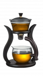 Théière à Double Étage Magnétique